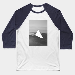 Shape with the world - Triangle: Shape is representing something that you define it for something about it Baseball T-Shirt